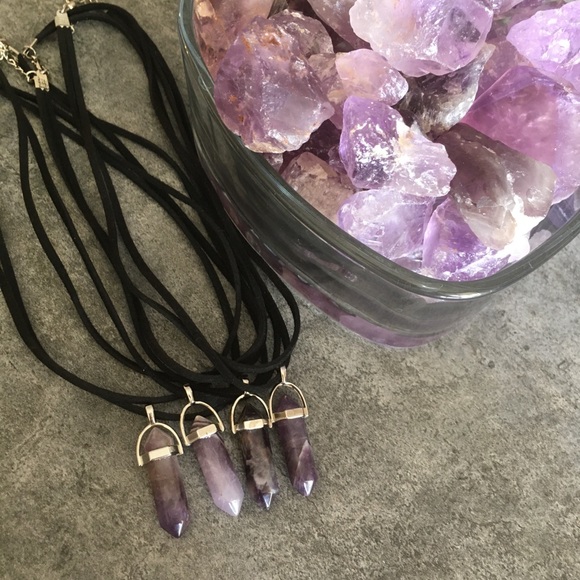 Amethyst Necklace - Picture 2 of 5